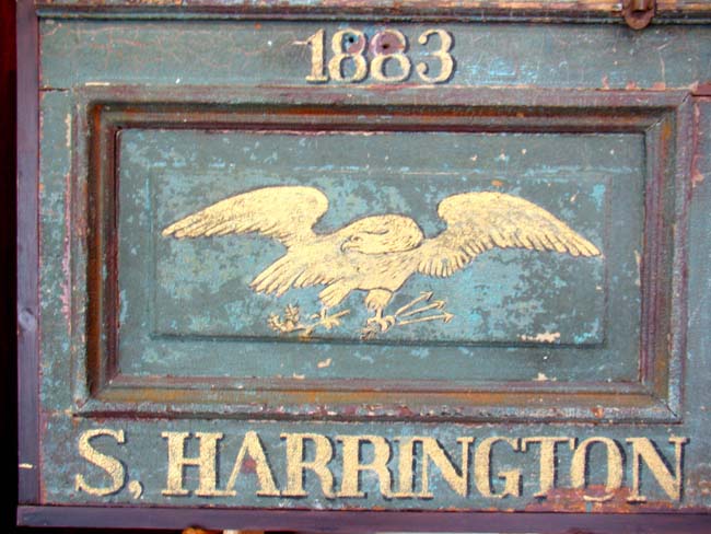 A contemporary Inn Keepers Trade sign entitled "S. Harrington 1883"